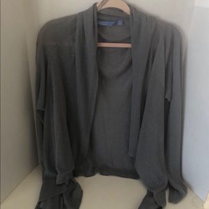 Vera Wang “Simply Vera” gray cardigan XL